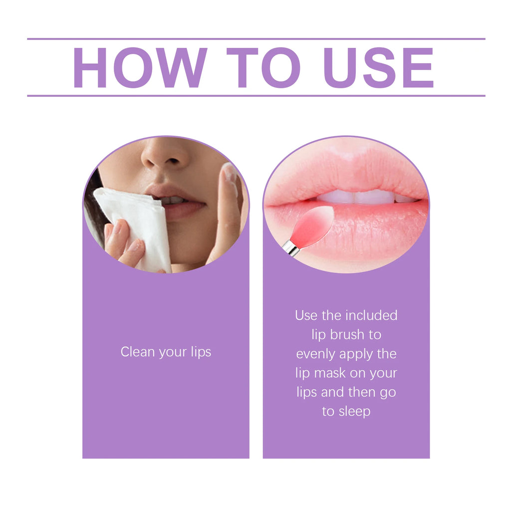 Jaysuing Overnight Sleep Lip Mask – Deep Hydration 20g Overnight Lip Mask Qst