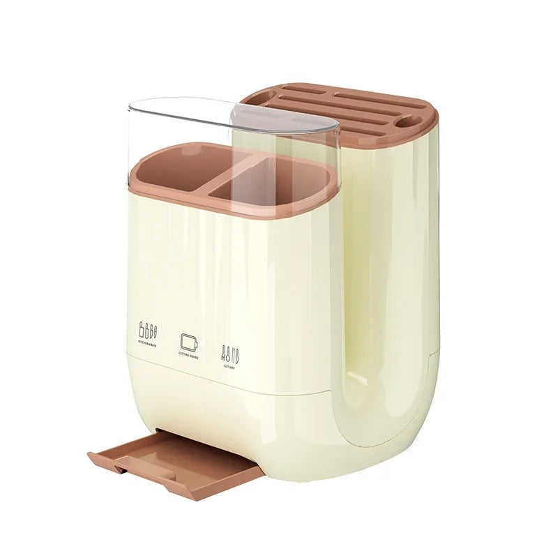 Multifunction Kitchen Knife Holder & Cutting Board Drain Rack Kitchen Knife Holder Qme