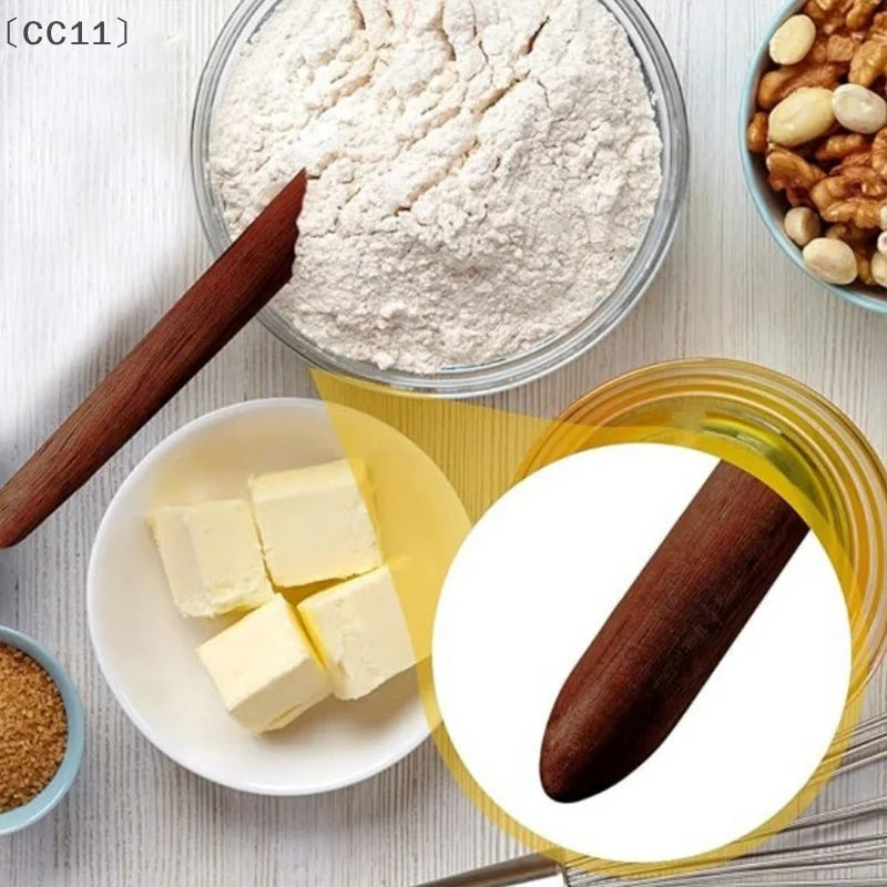 Wooden Sourdough Bread Spurtle Mixing Stirring Stick Bread Spurtle Qme