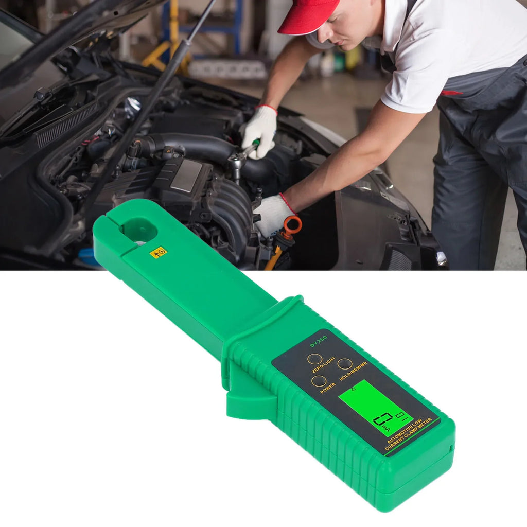 AC Low Current Clamp Meter 0–60A Auto Range Leakage Tester Clamp Meter Qme