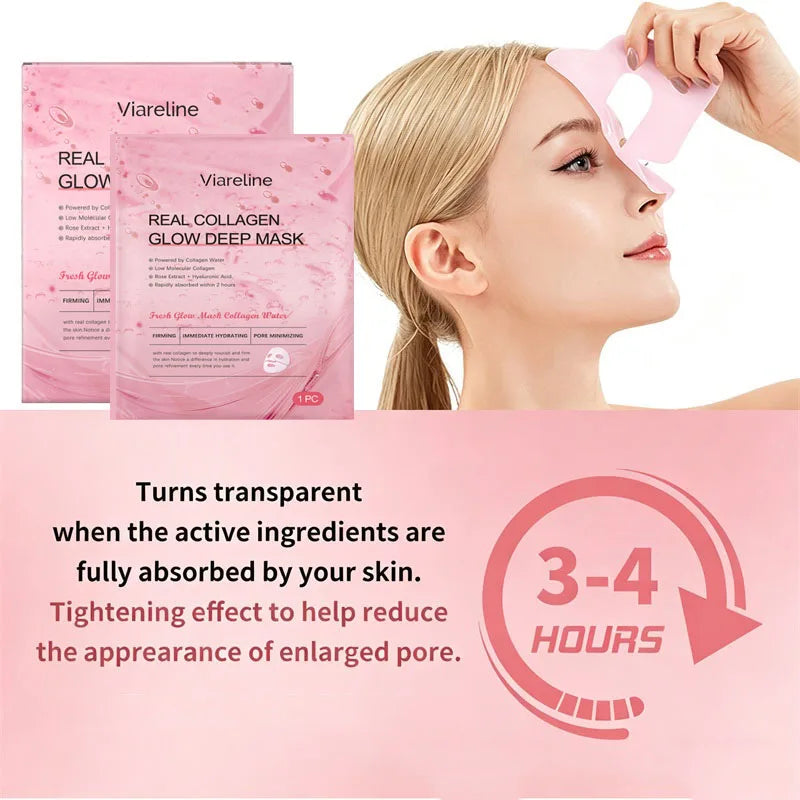 Overnight Collagen Deep Hydrating Mask – Firming & Elasticity Overnight Face Mask Qme