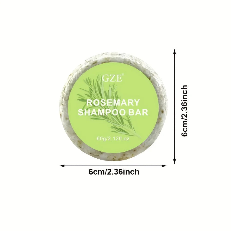 GZE Rosemary Shampoo Bar – Deep Cleansing & Oil Control Shampoo Bar Qme