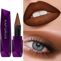 Waterproof Matte Red Lip Tint & Contour Lipliner Pen Matte Lip Tint Pen Qme 204
