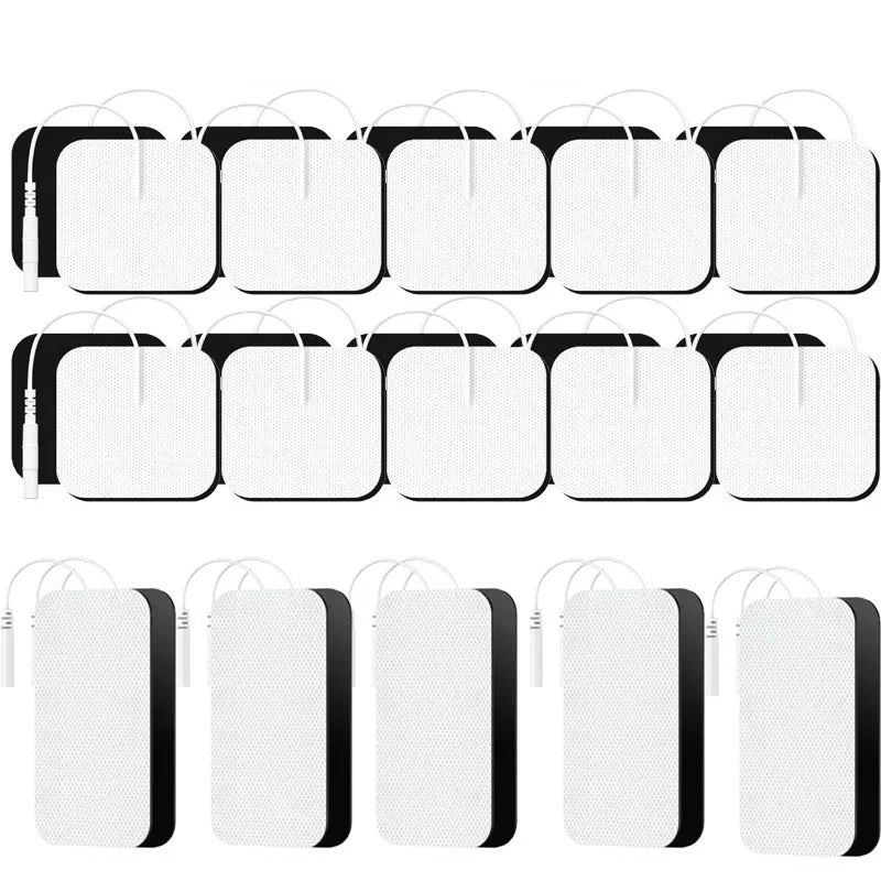 TENS EMS Electrode Pads – Self-Adhesive Replacement Patches Electrode Replacement Pads Qst