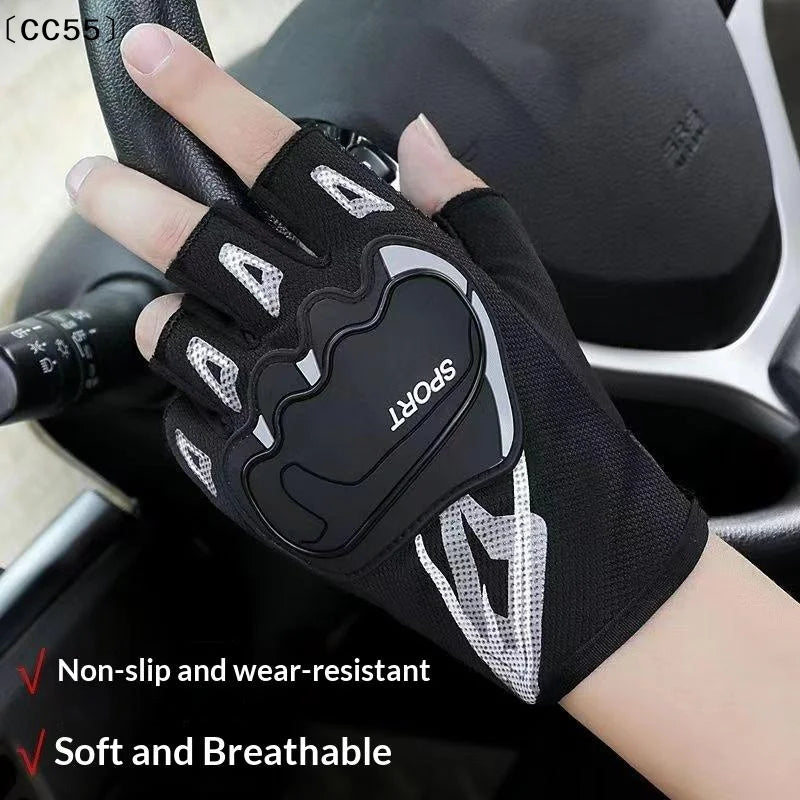 Summer Mesh Motorcycle Gloves – Touch Screen Motocross Gloves Motorcycle Riding Gloves Qst