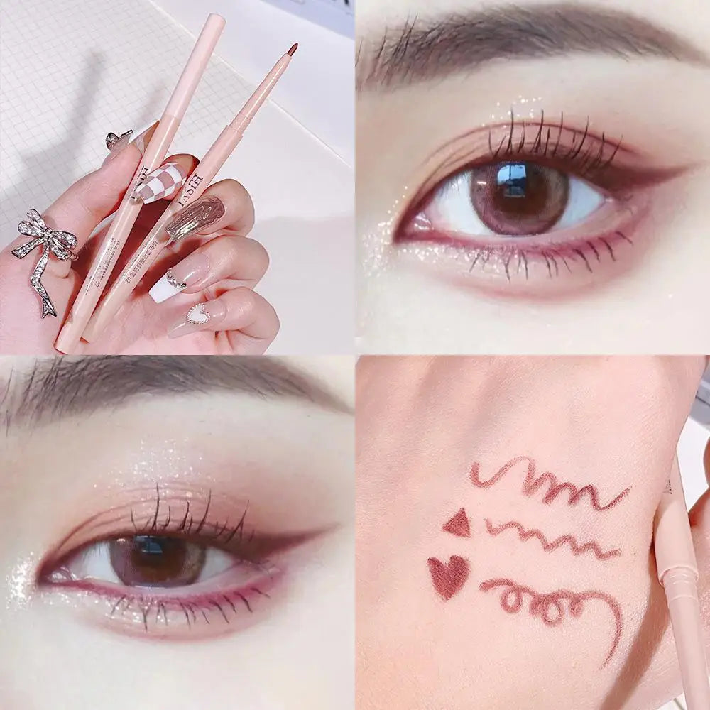 Matte Gel Eyeliner Pencil – Ultra-Fine, Long-Lasting, Quick Dry Gel Eyeliner Pencil Qme 05