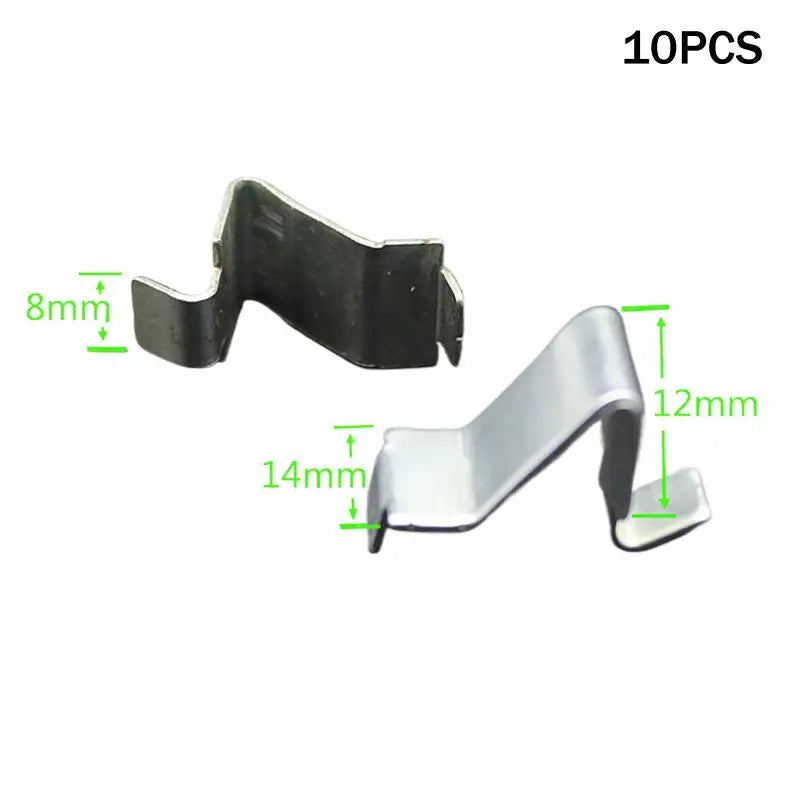 10-Pack Heavy Duty Metal Shelf Support Clips for Cabinets Shelf Support Clips Qst A2