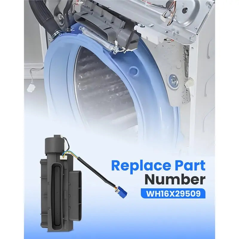 Washing Machine Vent Damper WH16X29509 – GE Kenmore Fit Washer Replacement Part Qst