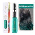 Disposable Hair Dye Highlight Mascara – 8 Colors | Dual-Use Hair Dye Mascara Qme 08Turquoise