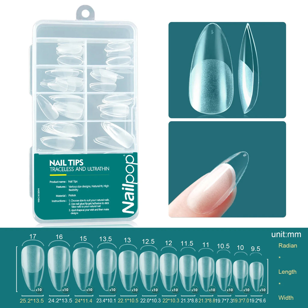Nailpop Press-On Nails Manicure Kit – Home Salon DIY Press-On Nail Kit Qme