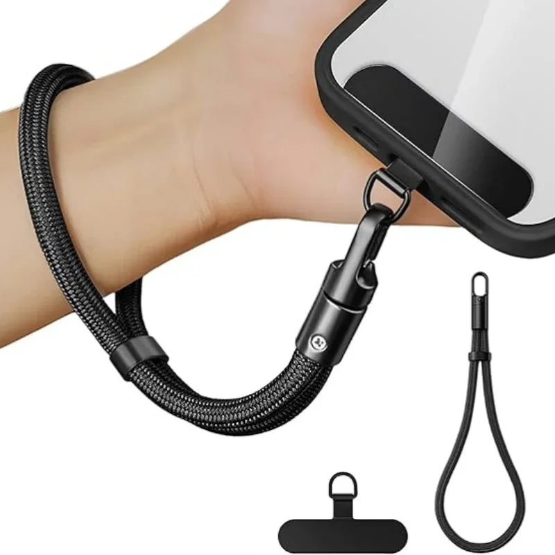 Universal Phone Lanyard Clip – Anti-Drop 360° Wrist Strap Phone Lanyard Clip Qme