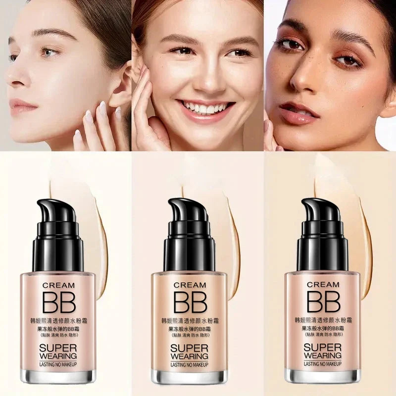 BB Foundation Cream – Moisturizing, Waterproof & Sweat-Proof BB Foundation Cream Qme