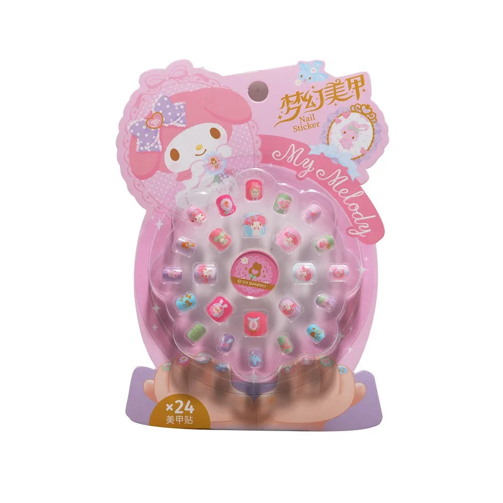Hello Kitty Kuromi Nail Stickers – Kids Birthday Gift Kids Nail Stickers Qme 3