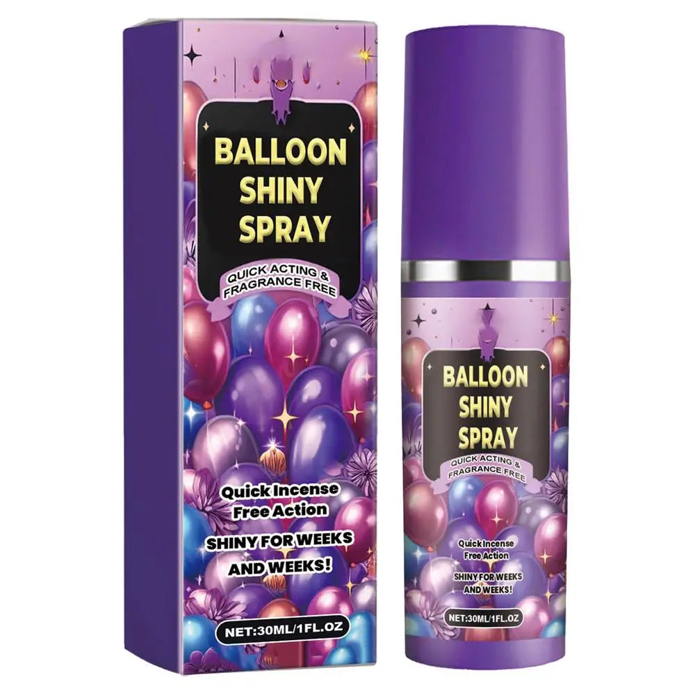 Balloon Shine Spray 30ml – Glossy Party Decoration Finish Balloon Shine Spray Qme 30ml as detail shows