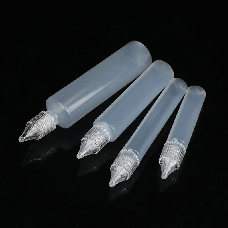 Refillable Pen-Shape Plastic Dropper Bottles for Ink & Pigments Refillable Dropper Bottles Qme