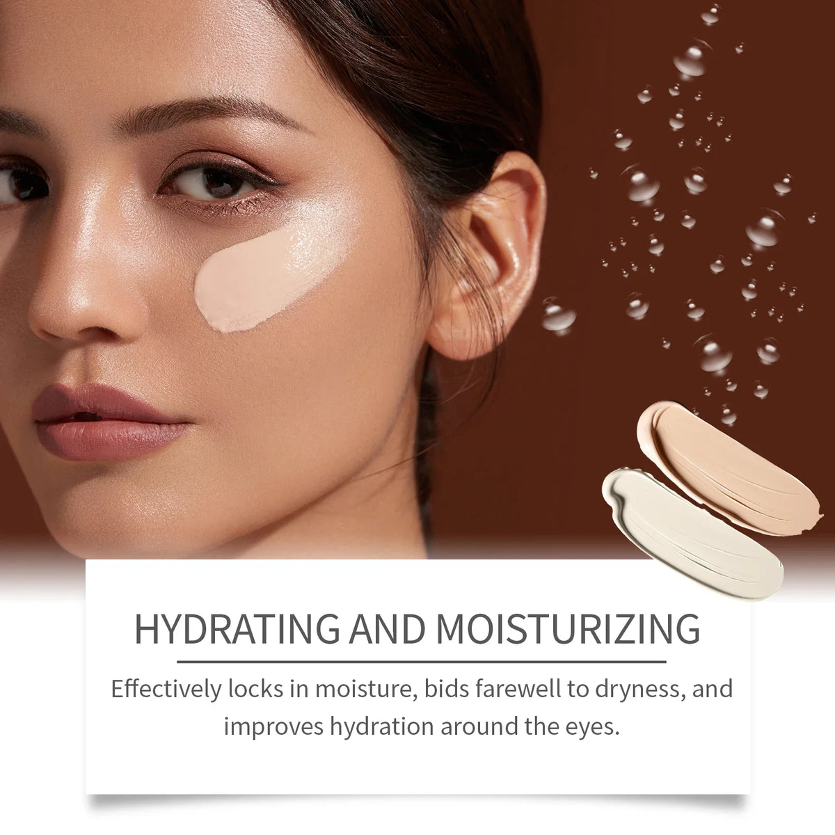 Qme Concealer Stick – Under Eye & Blemish Coverage, 4 Shades Concealer Stick Qme