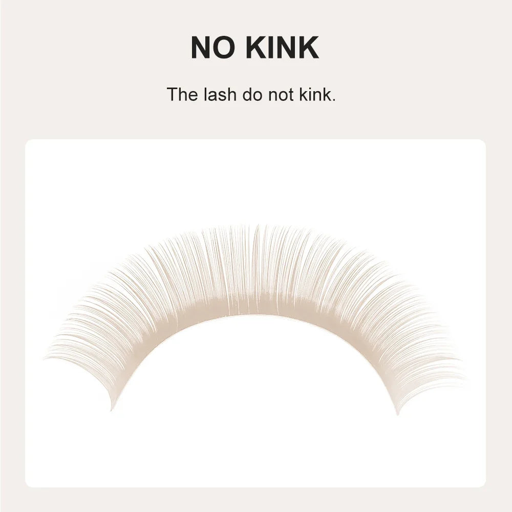 NATUHANA Cream Beige Lash Clusters Mixed Lengths – Soft Individual Lash Clusters Qme