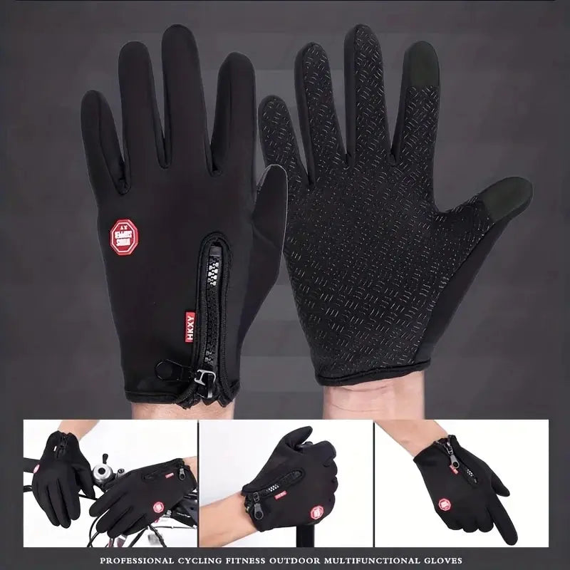 Winter Waterproof Touch Screen Gloves for Men & Women | Qme Winter Gloves Qme