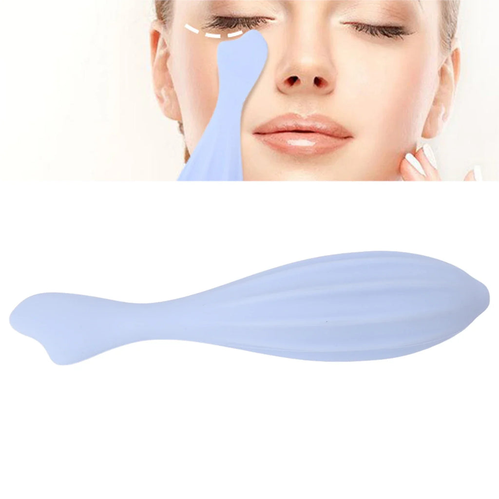 Silicone Face Massage Roller – Handheld Facial Massager Facial Massage Roller Qme