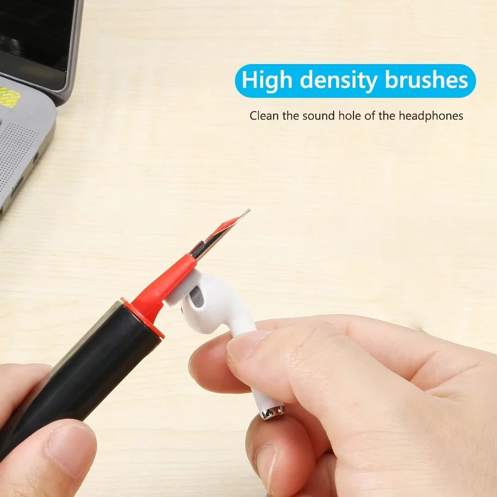 Multifunction Earbuds & Keyboard Cleaning Pen Kit Electronics Cleaning Kit Qst