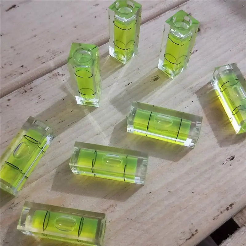 Mini Bubble Spirit Level 10×10×29mm – Square Level for Frames Spirit Level Tool Qme