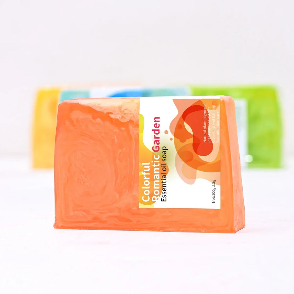 Colorful Natural Organic Handmade Soap – Face & Body Bar Organic Bar Soap Qme