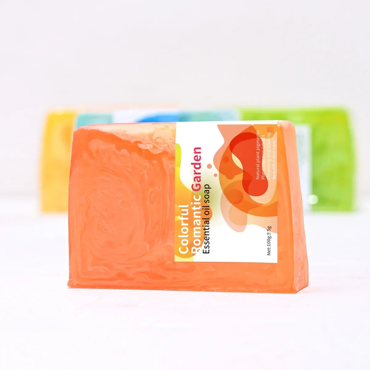 Colorful Natural Organic Handmade Soap – Face & Body Bar Organic Bar Soap Qme