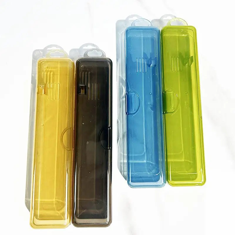 Transparent Toothbrush & Toothpaste Storage Box | Travel Case Toothbrush Travel Case Qme