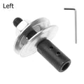 Steel Spindle Adapter Left & Right – Bench Grinder Replacement Grinder Spindle Adapter Qme Left-8mm