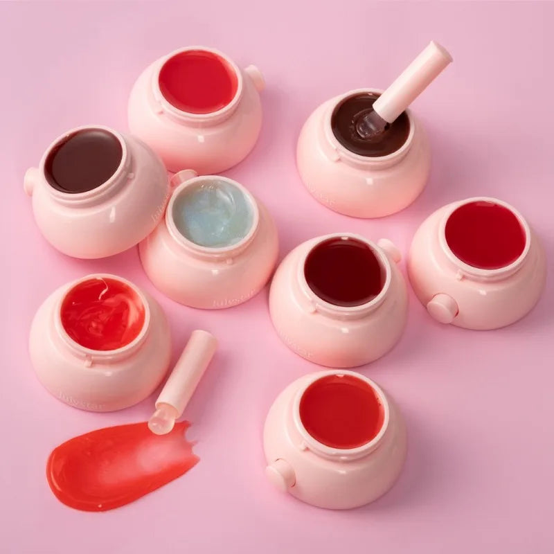 Qme Moisturizing Solid Lip Jelly Tinted Cheek Balm – 8 Shades Tinted Lip Balm Qme