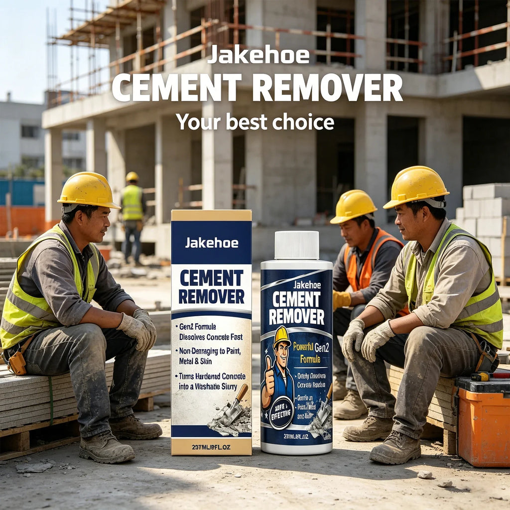 JAKEHOE Cement & Mortar Remover – Fast Concrete Dissolver Cement & Mortar Remover Qme