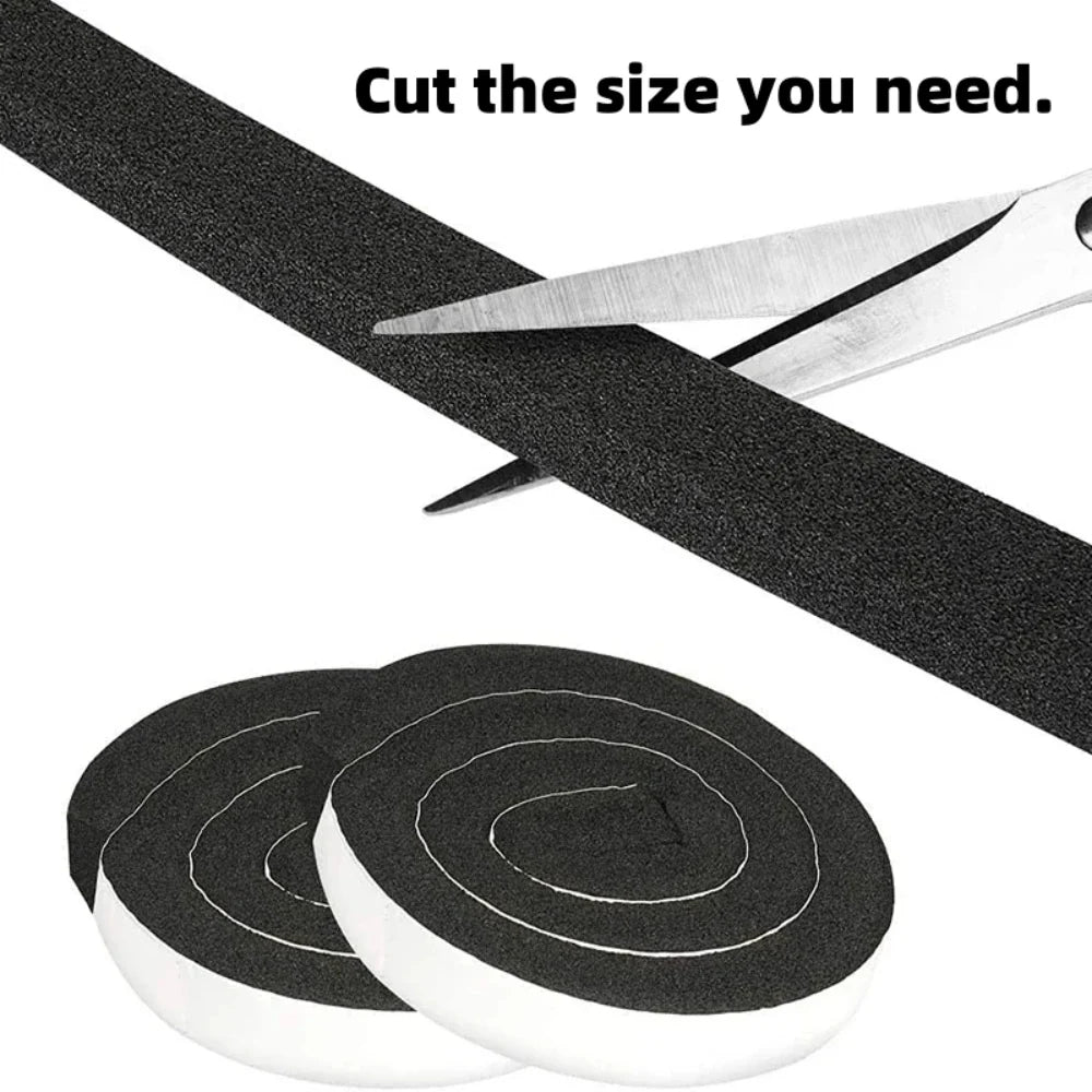 4M Self-Adhesive Foam Door & Window Sealing Strip Weatherstrip Sealing Strip Qme