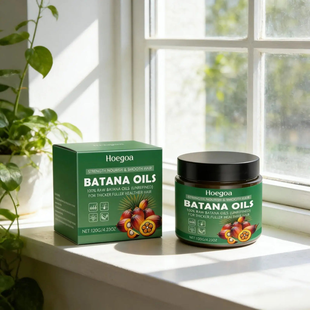 HOEGOA Batana Oil Hair Mask – Deep Moisture & Repair 120g Hair Mask Treatment Qst