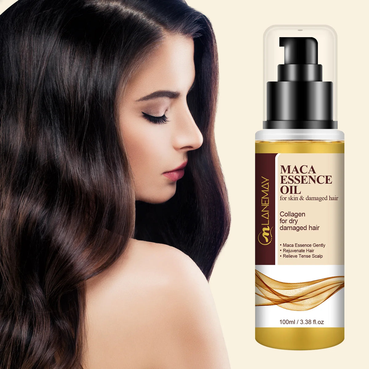 Lanemay Collagen Repair Hair Conditioner – Deep Moisture Hair Conditioner Qst