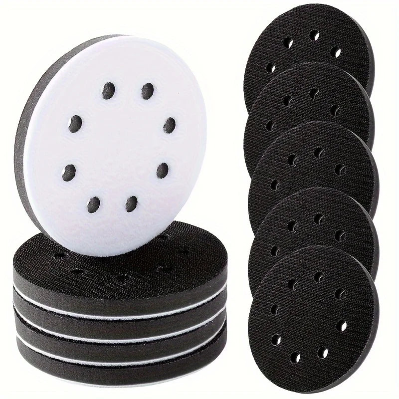Hook & Loop Sponge Interface Pads for Track Sander | 1, 2 & 5-Pack Sander Interface Pads Qme