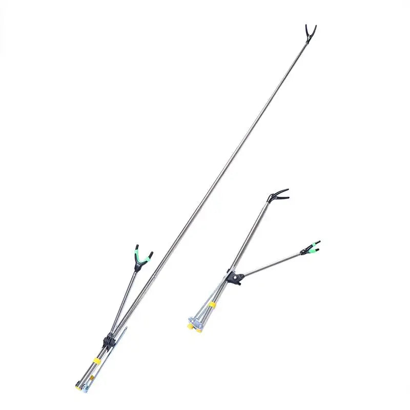 Stainless Steel V-Shape Adjustable Fishing Rod Bracket Support Fishing Rod Bracket Qme