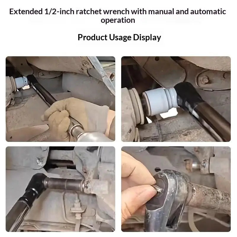 Electric 4-Wheel Alignment Angle Adjustment Car Wrench Tool Extension Car Wrench Qme