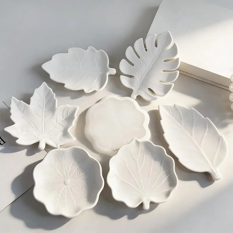 Leaf Silicone Mold – Non-Stick Reusable Mould for Resin & Gypsum Silicone Craft Mold Qst