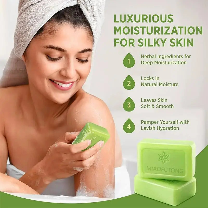 Tea Tree Oil Exfoliating Soap Bar | Deep Cleansing & Gentle Care Exfoliating Soap Bar Qme
