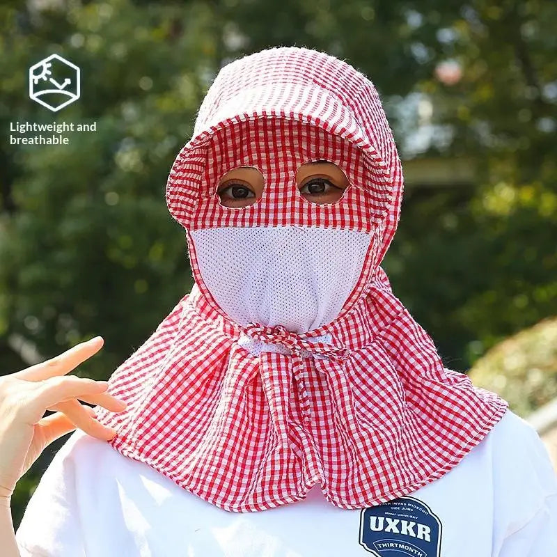 Women's UV Protection Sun Hat – Full Face & Neck Coverage Sun Protection Hat Qst A22