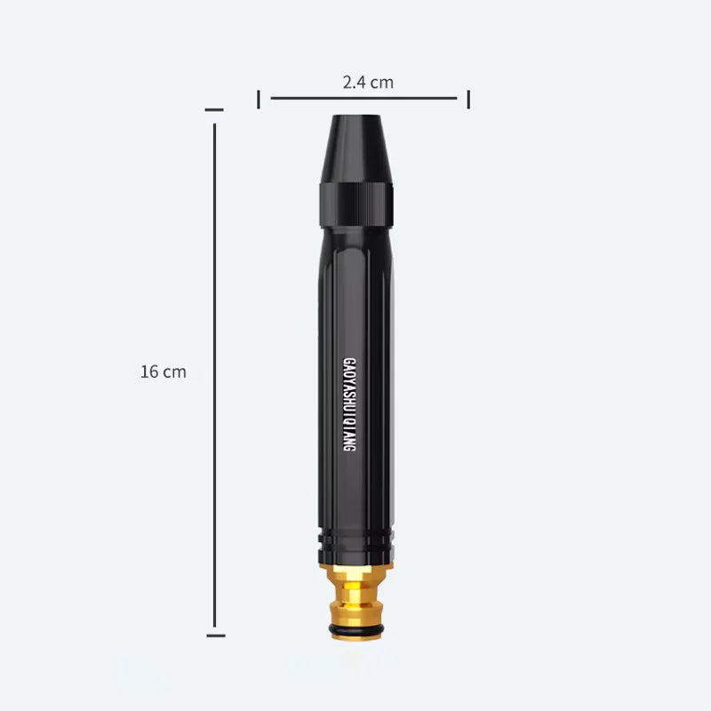 High Pressure Water Gun Nozzle – Adjustable Car & Garden Spray Garden Hose Nozzle Qst