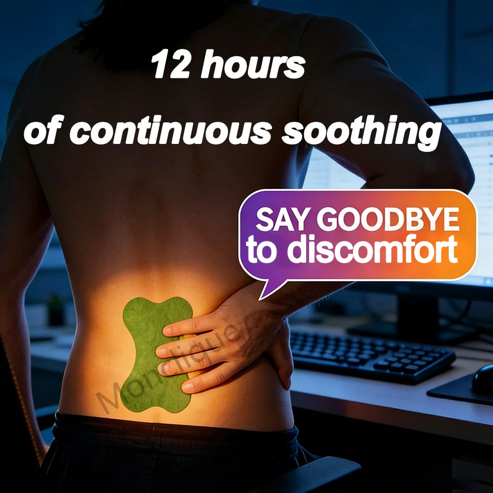 Wormwood Lumbar Patch – Breathable Warming Back Care Patch Herbal Warming Patch Qst