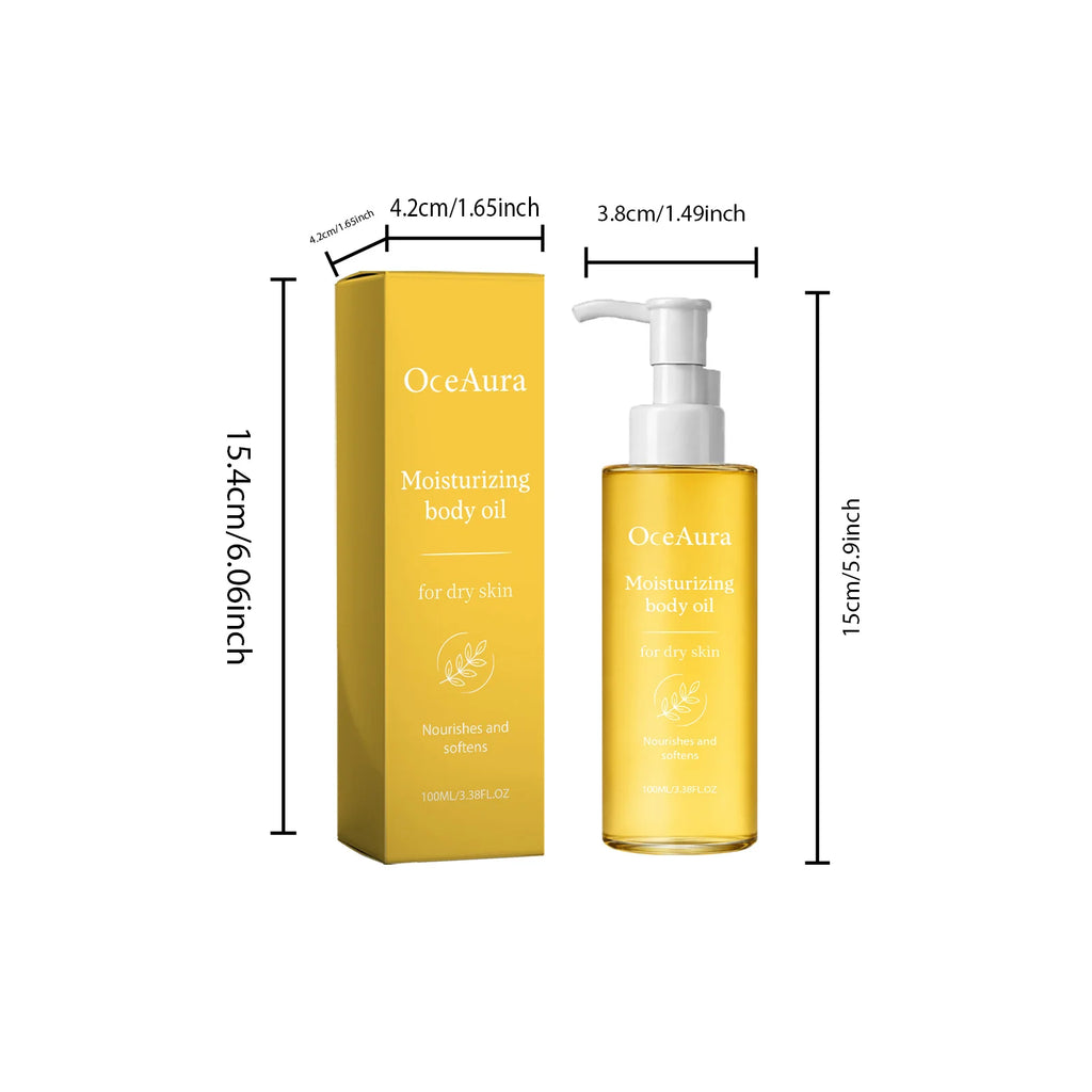 OceAura 100ml Body Essence Oil – Moisturizing & Smoothing Body Essence Oil Qst