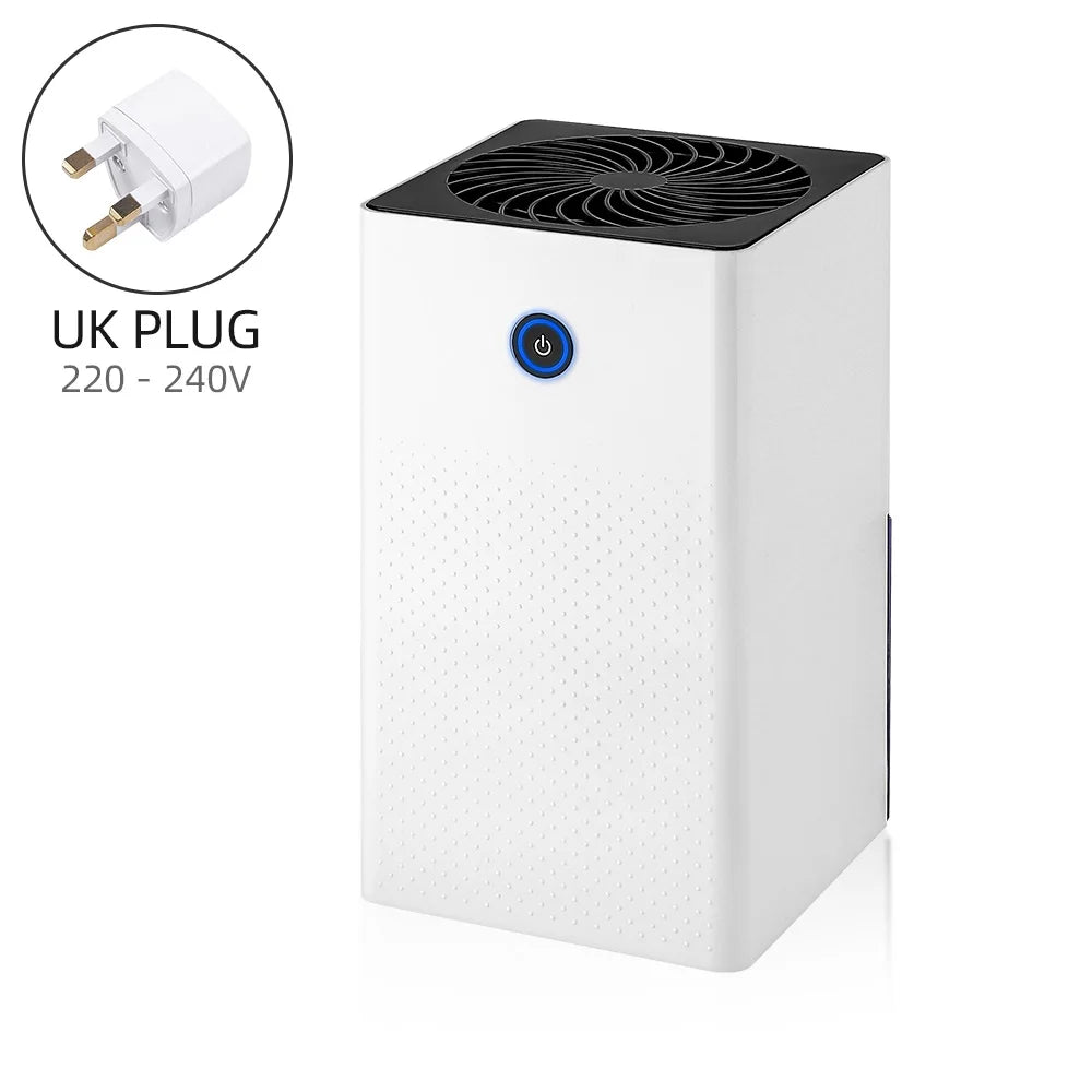 1L Mini Home Dehumidifier – Quiet, 22.5W, 20-30㎡ Coverage Mini Dehumidifier Qst UK PLUG (220-240V)