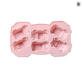 Vehicle Silicone Mold – Car & Train Crayon Making 4/6/8 Cavity Silicone Craft Mold Qme Pink B