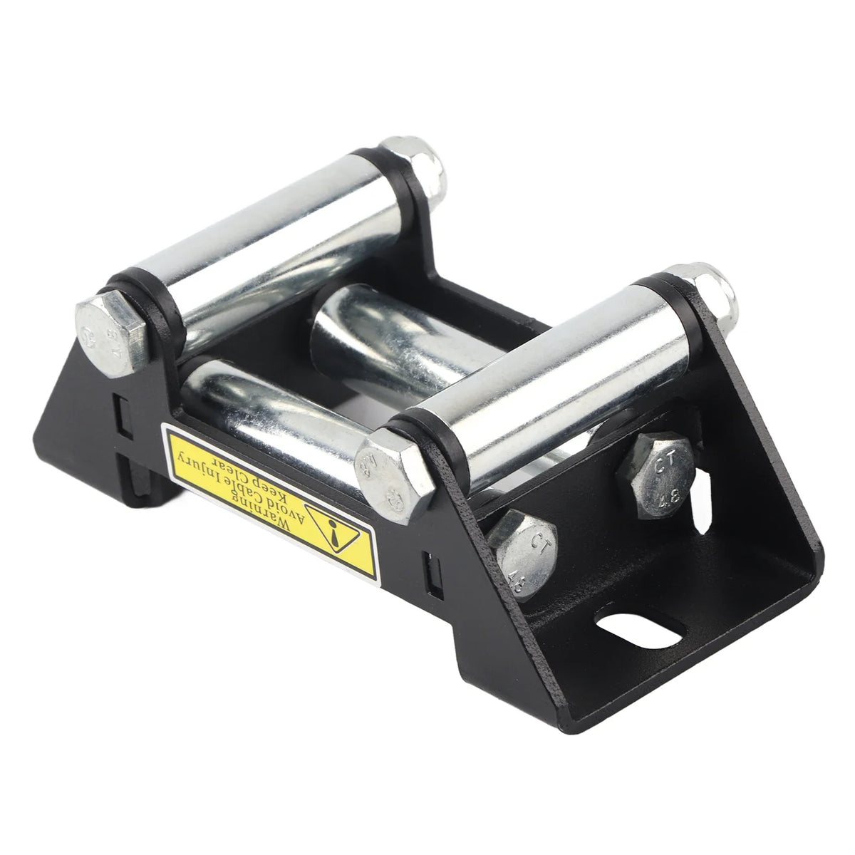 Heavy Duty Roller Fairlead Winch Cable Guide 125mm Iron Winch Roller Fairlead Qme as pic