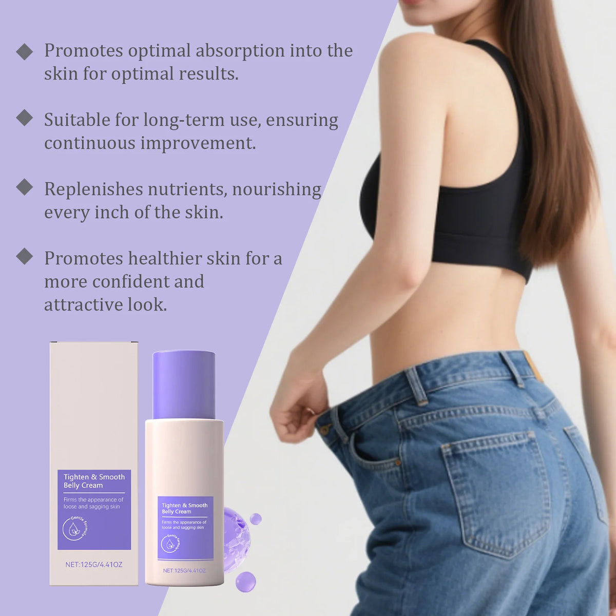 125g Body Firming Cream – Moisturizing, Tightening & Glowing Body Firming Cream Qst