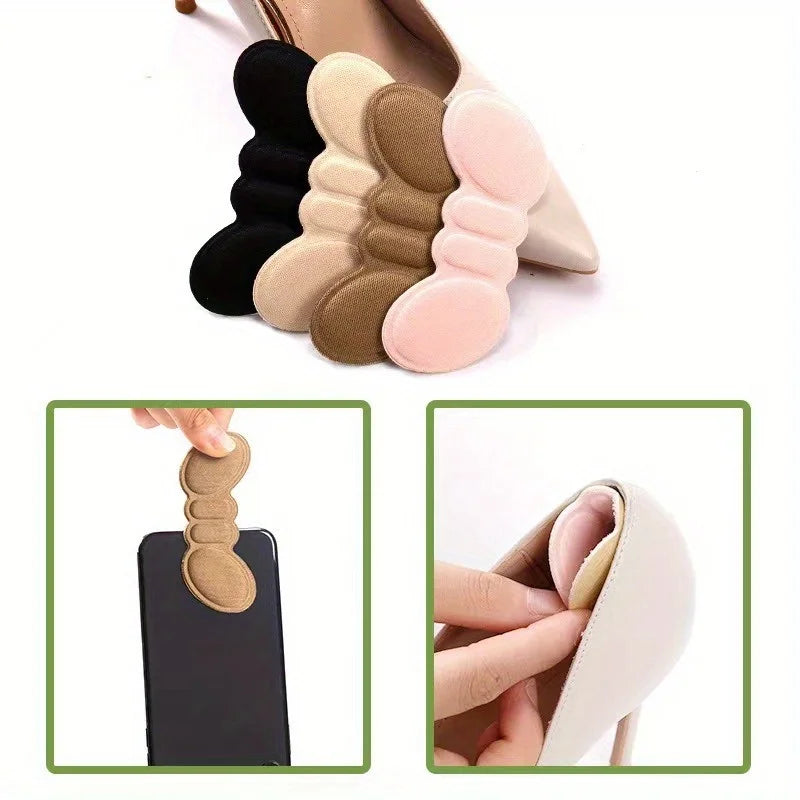 Heel Pads for Shoes Too Big – Cushioned Tighter Fit Inserts Heel Cushion Inserts Qme