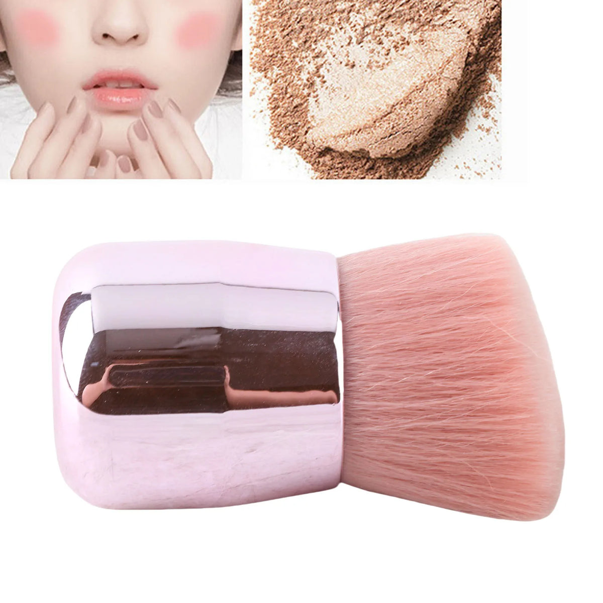 TMISHION Angled Blush Brush – Soft Bronzer & Powder Brush Makeup Brush Qme