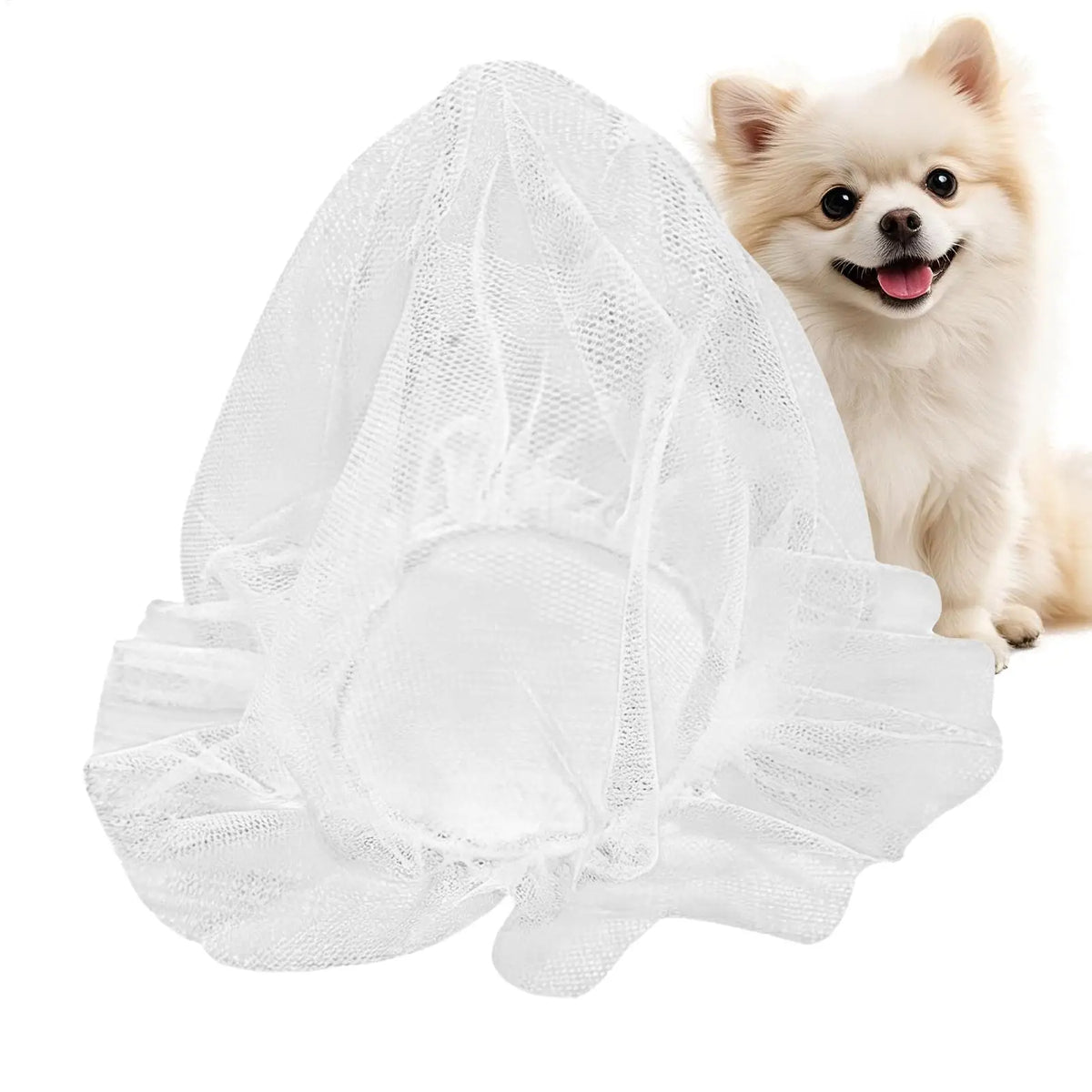 Breathable Soft Mesh Dog Muzzle – Small Breeds | Qme Dog Muzzle Qme
